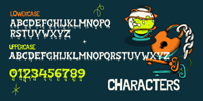 Zombie Feast Font Poster 7