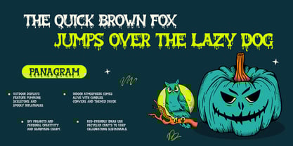 Zombie Feast Font Poster 6