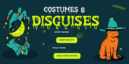 Zombie Feast Font Poster 4