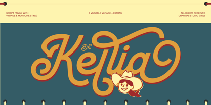 Dh Kellia Font Poster 1