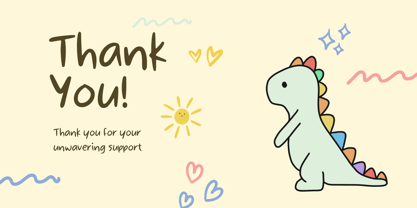 Amelyna Font Poster 4