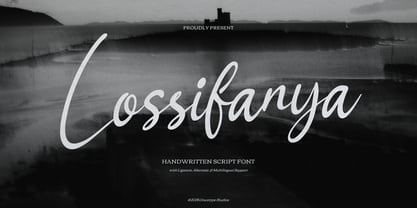 Lossifanya Font Poster 1