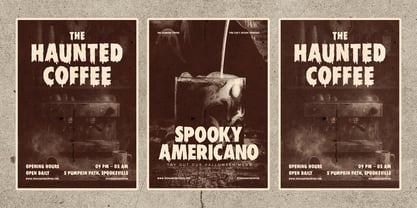 Grimvale Font Poster 4