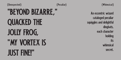 IT Astravik Font Poster 2