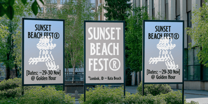 IT Astravik Font Poster 10