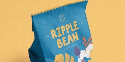 YJC Sunny Ripple Font Poster 2