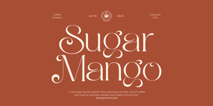 Bright Glitten Font Poster 3