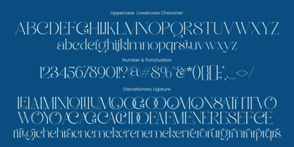 Bright Glitten Font Poster 14