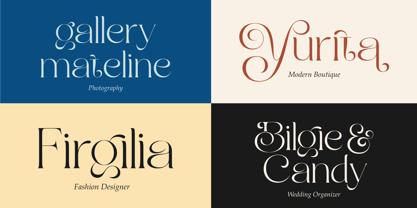 Bright Glitten Font Poster 15