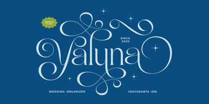 Bright Glitten Font Poster 6