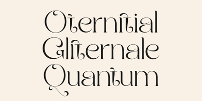 Bright Glitten Font Poster 11