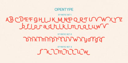 Romeny Font Poster 8