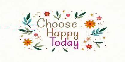 Jofie Handwritten Font Poster 3