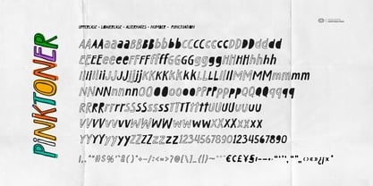 Pinktoner Font Poster 6