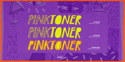Pinktoner Font Poster 5