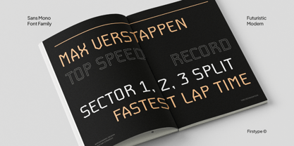 Field Mono Font Poster 4