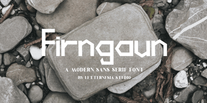 Firngaun Font Poster 1