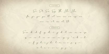 Florelie Font Poster 9