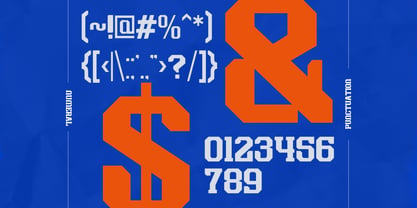 Energy Sport Font Poster 7