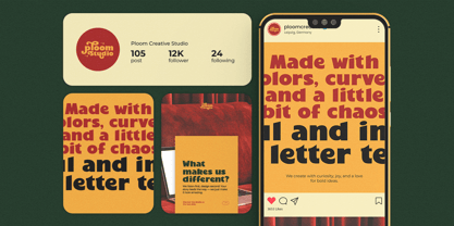 Meltia Font Poster 8