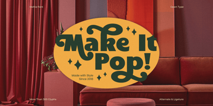 Meltia Font Poster 5