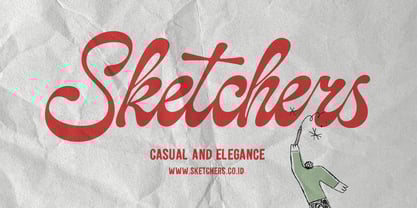 Gilosta Surfing Script Font Poster 5