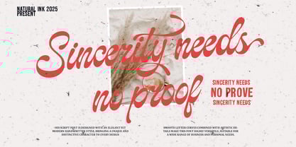 Gilosta Surfing Script Font Poster 2