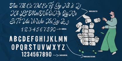 Gilosta Surfing Script Font Poster 8