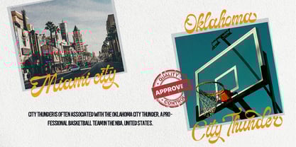 Gilosta Surfing Script Font Poster 4