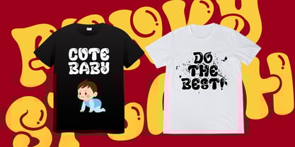 Funky Splash Font Poster 6