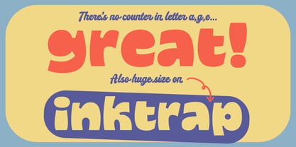 Gosh Thing Font Poster 2