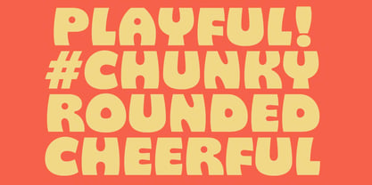 Gosh Thing Font Poster 3