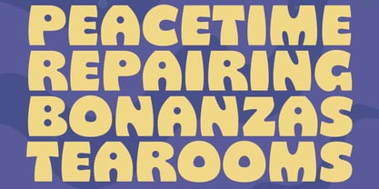 Gosh Thing Font Poster 12