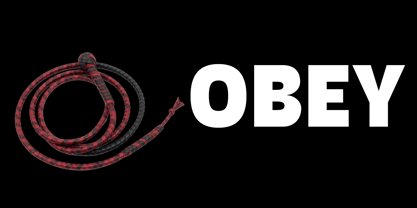 Dominanz Font Poster 2