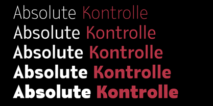 Dominanz Font Poster 3