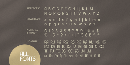 Corgale Font Poster 9