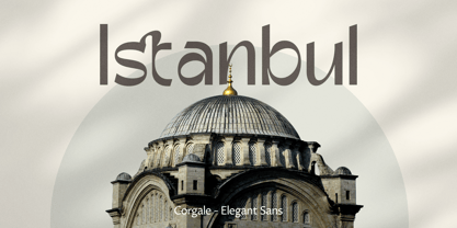 Corgale Font Poster 2