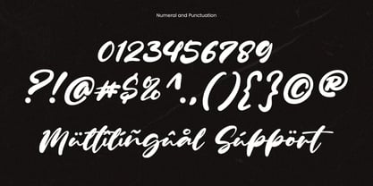 Slumber Font Poster 4