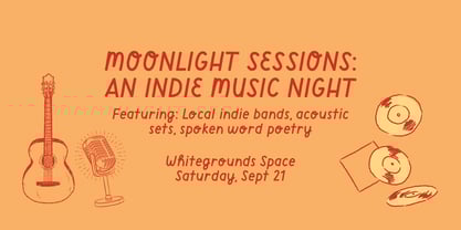 Monday Notes Font Poster 2