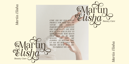 Avoleina Font Poster 3