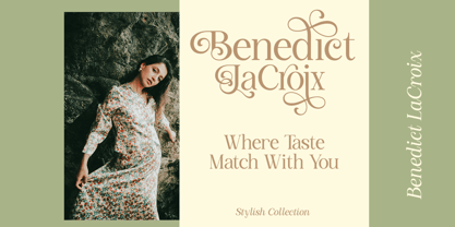 Avoleina Font Poster 2