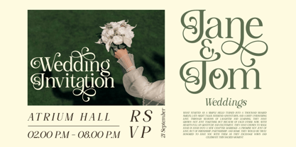 Avoleina Font Poster 4