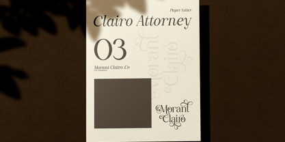 Avoleina Font Poster 8