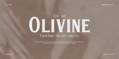 TRT Manique Font Poster 5