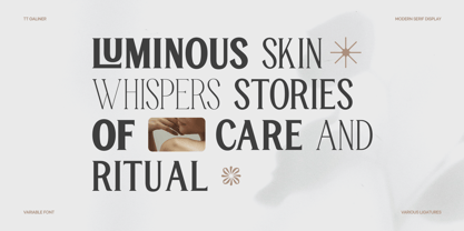 TRT Manique Font Poster 11