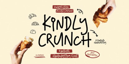 Kindly Crunch Font Poster 1