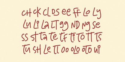 Kindly Crunch Font Poster 7