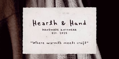 Inky Bloom Font Poster 4