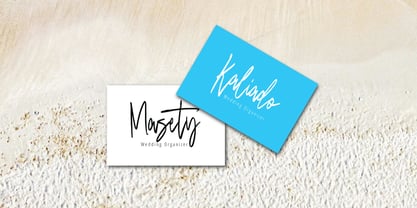 Qinetra Brush Font Poster 4