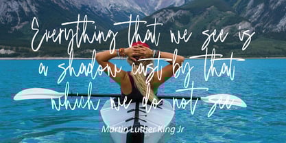 Qinetra Brush Font Poster 7